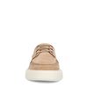 Chaussures à lacets en daim - beige