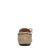 Mocassins en daim avec détail corde - beige