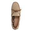Mocassins en daim avec détail corde - beige