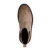 Chelsea boots en daim - beige
