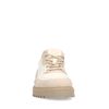 Chaussures à lacets en daim - blanc cassé