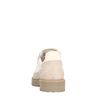 Chaussures à lacets en daim - blanc cassé