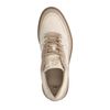 Chaussures à lacets en daim - blanc cassé