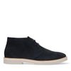 Chaussures à lacets en daim - bleu
