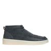 Bottines à lacets en daim - bleu foncé