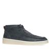 Bottines à lacets en daim - bleu foncé