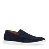 Mocassins en daim - bleu foncé