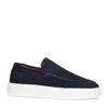 Mocassins en daim avec semelle - bleu foncé
