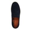 Mocassins en daim avec semelle - bleu foncé