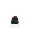 Mocassins en daim avec semelle - bleu foncé