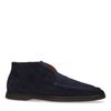Mocassins en daim avec semelle - bleu foncé