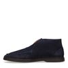 Mocassins en daim avec semelle - bleu foncé