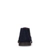 Mocassins en daim avec semelle - bleu foncé