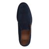 Mocassins en daim avec semelle - bleu foncé
