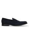 Mocassins classiques en daim - bleu foncé