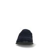 Mocassins classiques en daim - bleu foncé