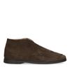 Mocassins en daim avec semelle - marron