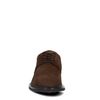 Chaussures à lacets en daim - marron