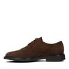 Chaussures à lacets en daim - marron