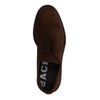 Chaussures à lacets en daim - marron