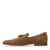 Loafers en daim - camel