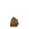 Mocassins tressés en daim - marron