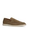 Mocassins en daim - beige