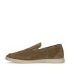 Mocassins en daim - beige