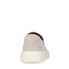 Mocassins en daim avec grosse semelle - gris clair