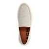 Mocassins en daim avec grosse semelle - gris clair