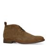 Boots à lacets en daim - kaki
