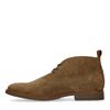 Boots à lacets en daim - kaki