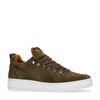 Baskets en daim - kaki