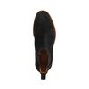 Chelsea boots en daim - noir