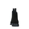Chelsea boots en daim - noir