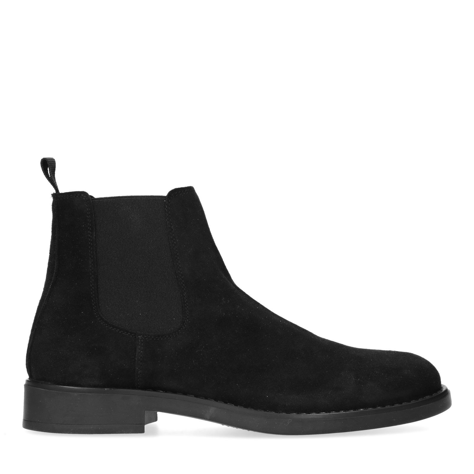 boots noir en daim