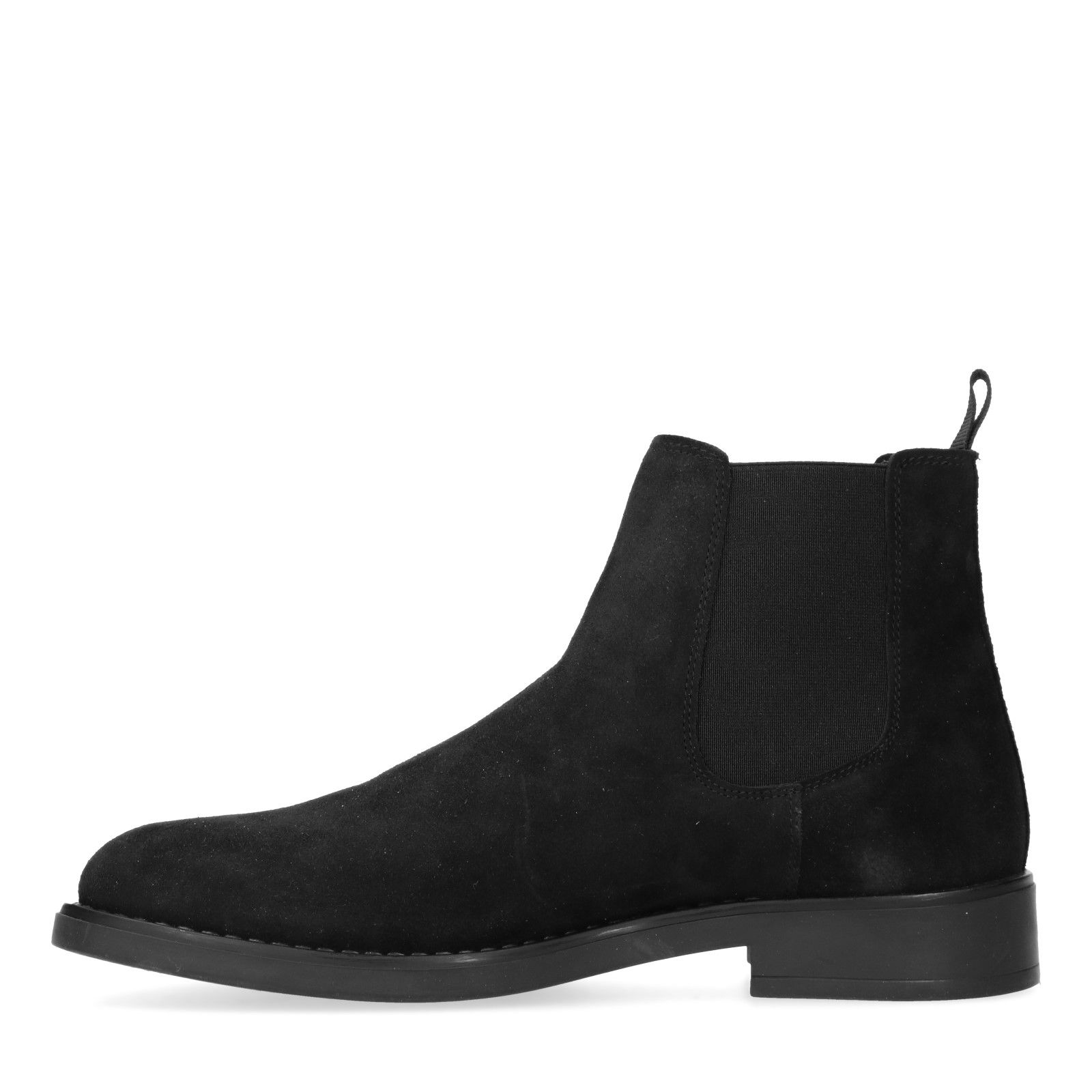 chelsea boots daim noir femme