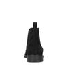 Chelsea boots en daim - noir