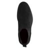 Chelsea boots en daim - noir