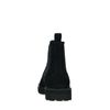 Chelsea boots en daim - noir