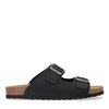 Sandales en cuir - noir