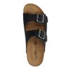 Sandales en cuir - noir