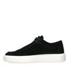 Chaussures à lacets en daim - noir