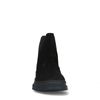 Chelsea boots en daim - noir