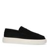 Penny loafers en daim avec semelle - noir