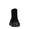 Chelsea boots en daim - noir