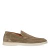 Mocassins en daim - vert