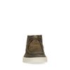Bottines à lacets en daim - vert foncé