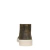 Bottines à lacets en daim - vert foncé