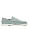 Mocassins en daim - vert